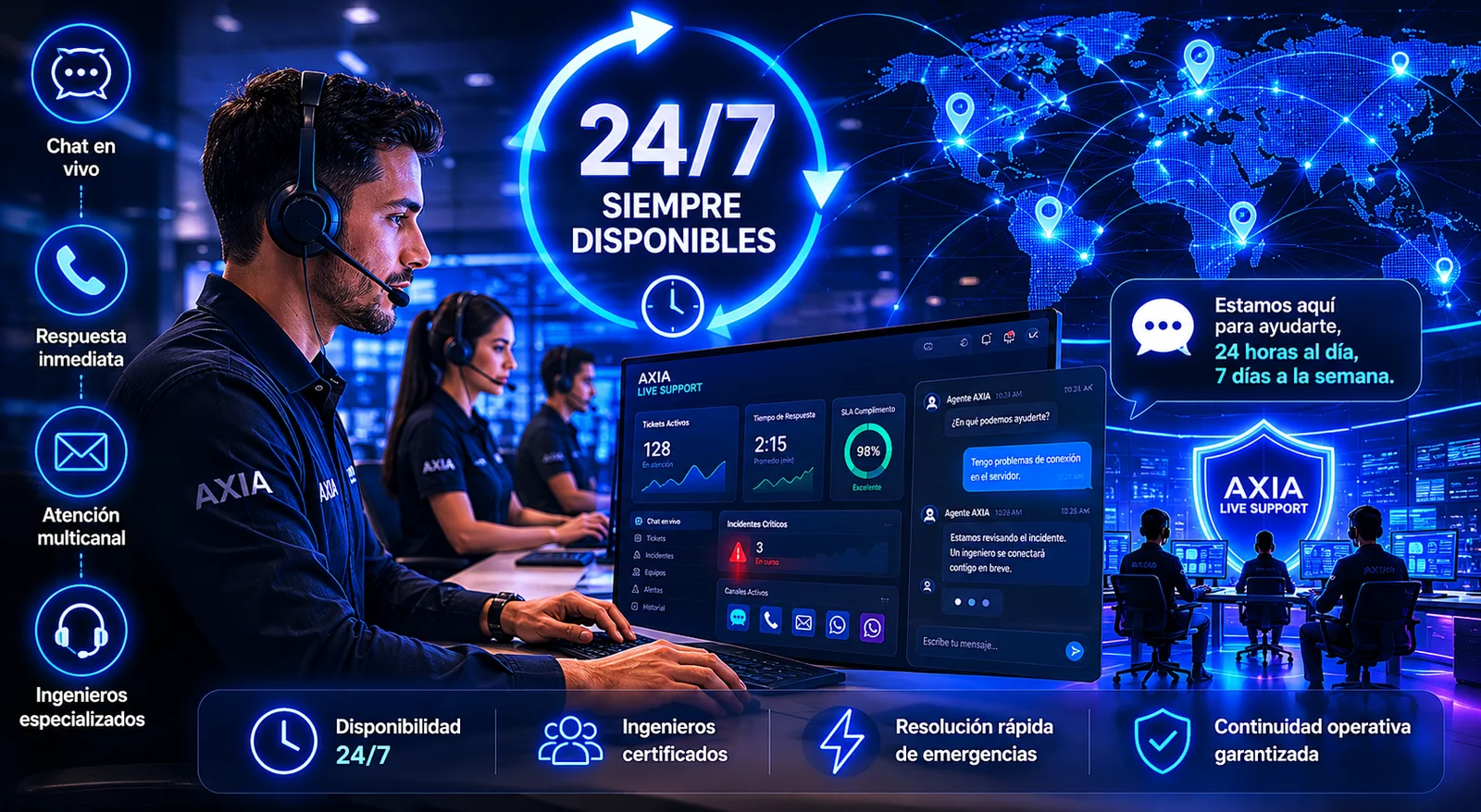 AXIA Live Support